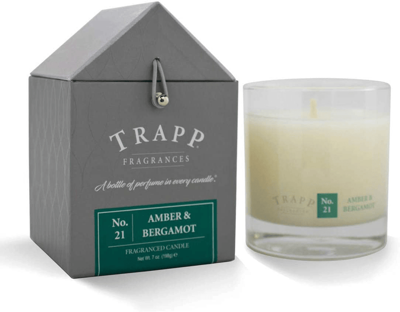 Trapp Signature Home Collection - No. 24 Wild Currant Votive Scented Candle 2 Ounce, Pack of 4 Home & Garden > Decor > Home Fragrance Accessories > Candle Holders Trapp Amber & Bergamot 7-Ounce Poured Candle 