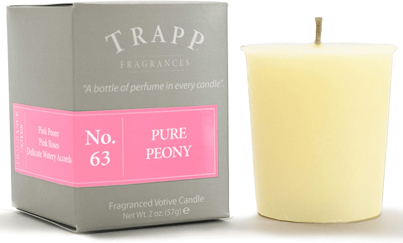 Trapp Signature Home Collection - No. 24 Wild Currant Votive Scented Candle 2 Ounce, Pack of 4 Home & Garden > Decor > Home Fragrance Accessories > Candle Holders Trapp Pure Peony 2-Ounce Votive Candle 