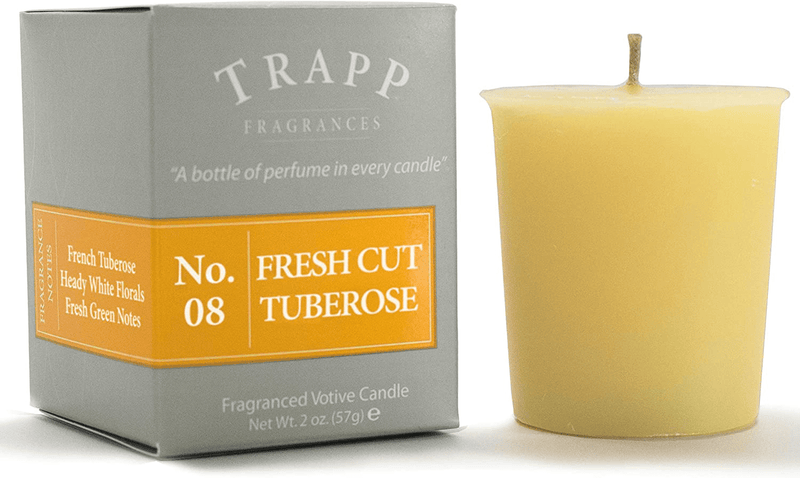 Trapp Signature Home Collection - No. 24 Wild Currant Votive Scented Candle 2 Ounce, Pack of 4 Home & Garden > Decor > Home Fragrance Accessories > Candle Holders Trapp Fresh Cut Tuberose 2-Ounce Votive Candle 