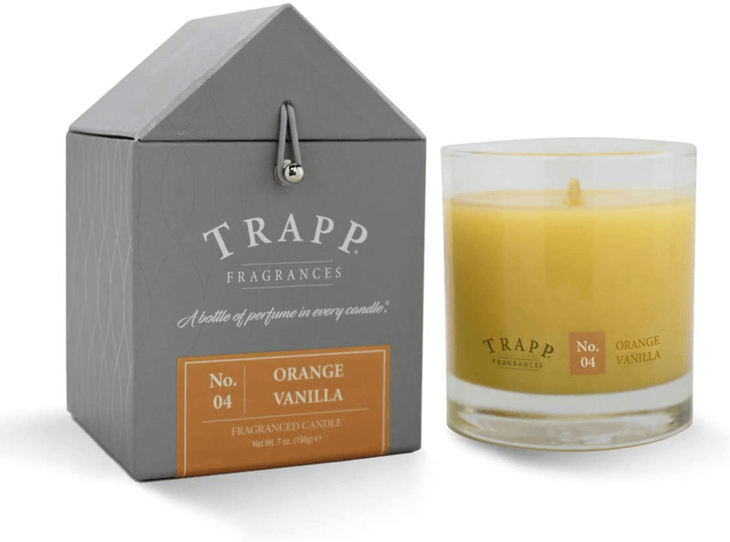Trapp Signature Home Collection - No. 24 Wild Currant Votive Scented Candle 2 Ounce, Pack of 4 Home & Garden > Decor > Home Fragrance Accessories > Candle Holders Trapp Orange/Vanilla 7-Ounce Poured Candle 