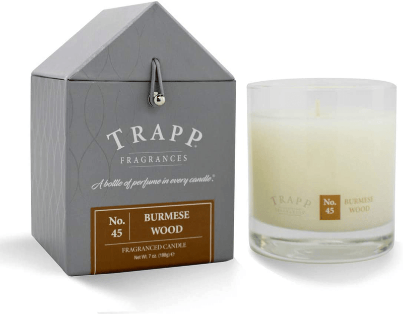 Trapp Signature Home Collection - No. 24 Wild Currant Votive Scented Candle 2 Ounce, Pack of 4 Home & Garden > Decor > Home Fragrance Accessories > Candle Holders Trapp Burmese Wood 7-Ounce Poured Candle 