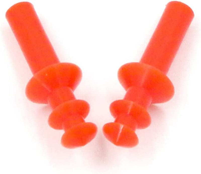 Tree Shape, Can Be Reused for Children Swimming Multi-Color Silicone Earplugs, Silicone Swimming Earplugs, Anti-Noise, Soft and Non-Deformed Fit, Not to Squeeze the Ears (50, Orange) Sporting Goods > Outdoor Recreation > Boating & Water Sports > Swimming shuntuo   
