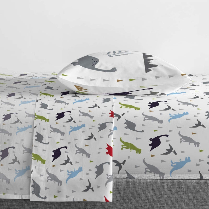 Trend Collector Dinosaur Roar 5 Piece Twin Bed Set - Includes Comforter & Sheet Set - Super Soft Fade Resistant Microfiber Bedding Home & Garden > Linens & Bedding > Bedding Jay Franco & Sons, Inc.   