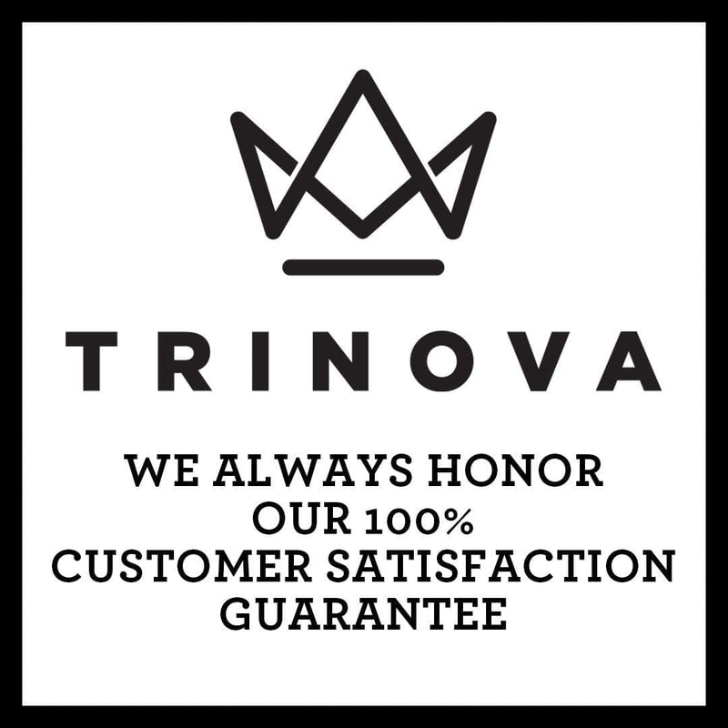 Trinova Premium Stainless Steel Cleaner and Polish - for Commercial Refrigerators with Microfiber Cleaning Cloth. Cleaning Spray for Appliances, Fridge, Microwave Oven, Kitchen. 18Oz