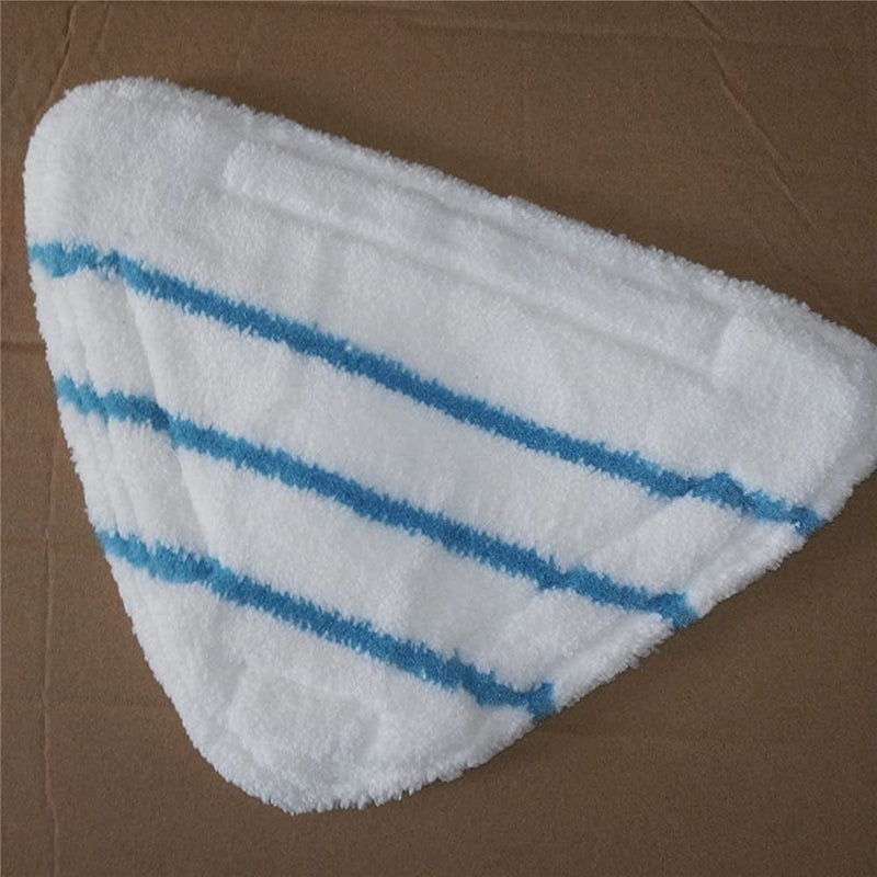 Triple-Cornered Bonded Mop Pad Crofiber Replacement Mopping Cloth for H20 Steam Mop Accessories 【Replaceable】 (Color : 3Pcs Mop Cloth)