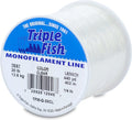 Triple Fish Monofilament Line Sporting Goods > Outdoor Recreation > Fishing > Fishing Lines & Leaders Triple Fish Clear 30 Lb Test / 1/4 Lb Spool 