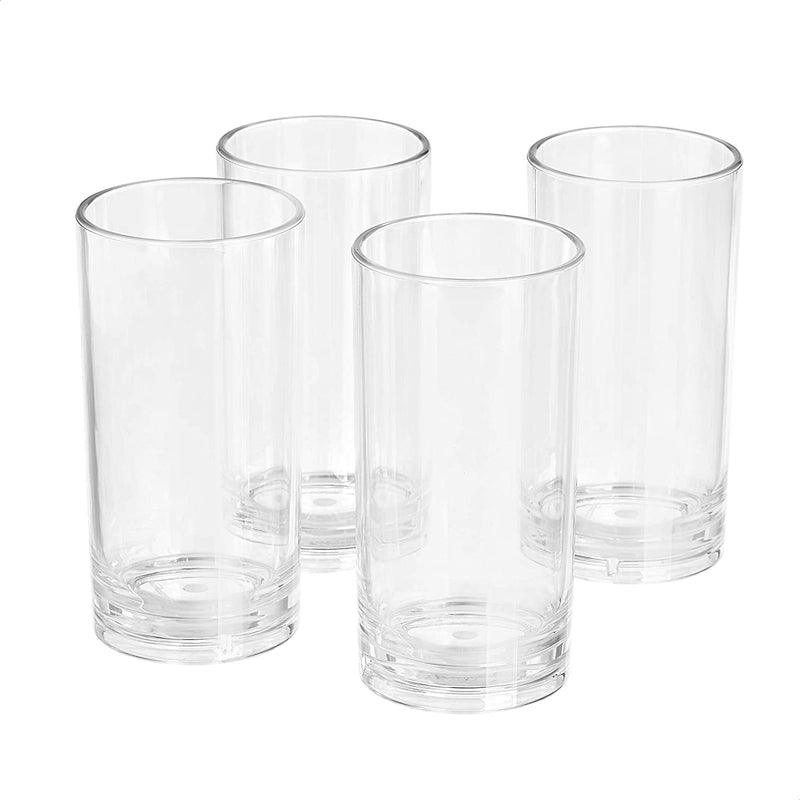 Tritan Plastic Wine Glasses - 20-Ounce, Set of 4 Home & Garden > Kitchen & Dining > Tableware > Drinkware KOL DEALS Highball Glasses  