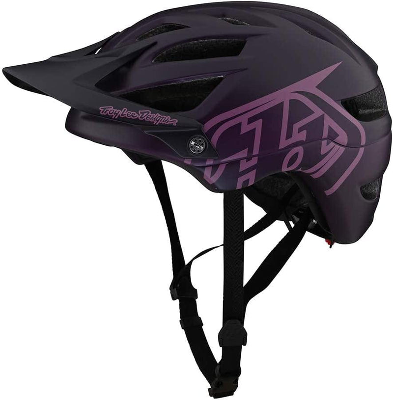 Troy Lee Designs A1 Half Face Mountain Bike Helmet -Ventilated Lightweight EPS Enduro BMX Gravel MTB Bicycle Cycling Accessories - Adult Men & Women Sporting Goods > Outdoor Recreation > Cycling > Cycling Apparel & Accessories > Bicycle Helmets Troy Lee Designs Mauve X-Small 