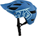 Troy Lee Designs A1 Half Face Mountain Bike Helmet -Ventilated Lightweight EPS Enduro BMX Gravel MTB Bicycle Cycling Accessories - Adult Men & Women Sporting Goods > Outdoor Recreation > Cycling > Cycling Apparel & Accessories > Bicycle Helmets Troy Lee Designs Drone Light Slate Blue Medium/Large 