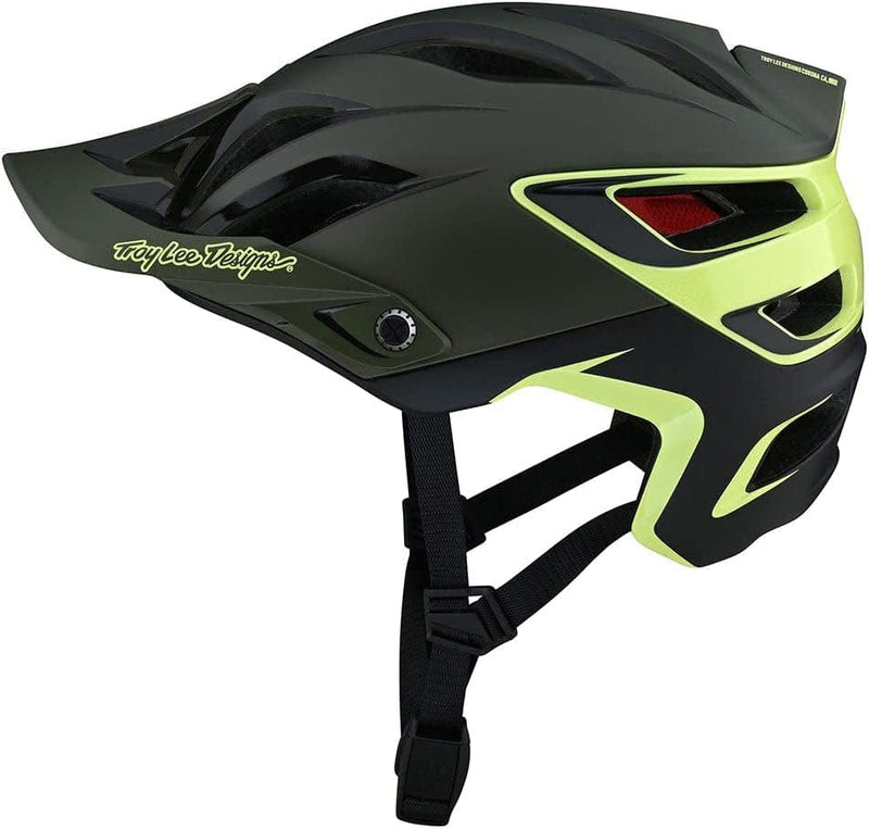 Troy Lee Designs A3 Uno Half Shell Mountain Bike Helmet W/MIPS - EPP EPS Premium Lightweight - All Mountain Enduro Gravel Trail Cycling MTB Sporting Goods > Outdoor Recreation > Cycling > Cycling Apparel & Accessories > Bicycle Helmets Troy Lee Designs Glass Green Medium/Large 