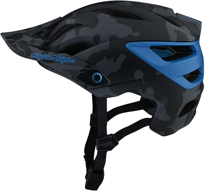 Troy Lee Designs A3 Uno Half Shell Mountain Bike Helmet W/MIPS - EPP EPS Premium Lightweight - All Mountain Enduro Gravel Trail Cycling MTB Sporting Goods > Outdoor Recreation > Cycling > Cycling Apparel & Accessories > Bicycle Helmets Troy Lee Designs Camo Blue X-Large/XX-Large 