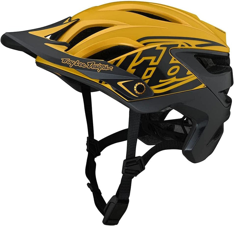 Troy Lee Designs A3 Uno Half Shell Mountain Bike Helmet W/MIPS - EPP EPS Premium Lightweight - All Mountain Enduro Gravel Trail Cycling MTB Sporting Goods > Outdoor Recreation > Cycling > Cycling Apparel & Accessories > Bicycle Helmets Troy Lee Designs Yellow X-Small/Small 
