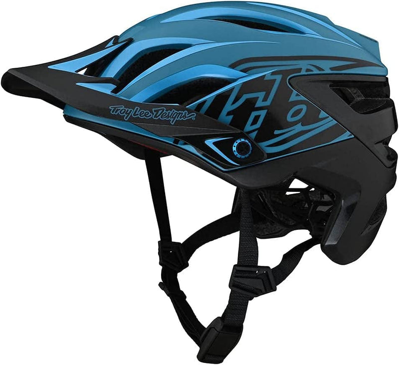 Troy Lee Designs A3 Uno Half Shell Mountain Bike Helmet W/MIPS - EPP EPS Premium Lightweight - All Mountain Enduro Gravel Trail Cycling MTB Sporting Goods > Outdoor Recreation > Cycling > Cycling Apparel & Accessories > Bicycle Helmets Troy Lee Designs Cyan Blue X-Small/Small 