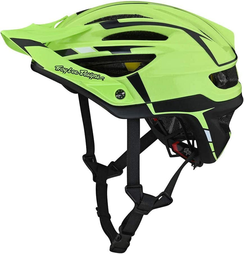 Troy Lee Designs Adult|All Mountain|Mountain Bike Half Shell A2 Helmet Sliver W/MIPS Sporting Goods > Outdoor Recreation > Cycling > Cycling Apparel & Accessories > Bicycle Helmets Troy Lee Designs Green/Gray Small 
