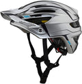 Troy Lee Designs Adult|All Mountain|Mountain Bike Half Shell A2 Helmet Sliver W/MIPS Sporting Goods > Outdoor Recreation > Cycling > Cycling Apparel & Accessories > Bicycle Helmets Troy Lee Designs Silver/Burgundy X-Large/XX-Large 