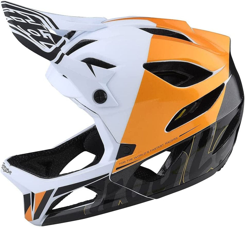 Troy Lee Designs Stage Full Face Mountain Bike Helmet for Max Ventilation Lightweight MIPS EPP EPS Racing Downhill DH BMX MTB - Adult Men Women Sporting Goods > Outdoor Recreation > Cycling > Cycling Apparel & Accessories > Bicycle Helmets Troy Lee Designs Nova Honey X-Small/Small 