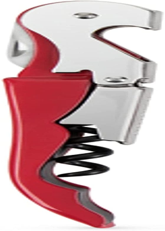Truetap: Metallic Red Double-Hinged Corkscrew