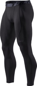 TSLA 1 or 2 Pack Men'S Thermal Compression Pants, Athletic Sports Leggings & Running Tights, Wintergear Base Layer Bottoms Sporting Goods > Outdoor Recreation > Winter Sports & Activities Tesla Gears Heatlock Jet Black Small 