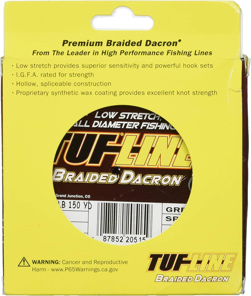 Tuf Line Dacron 150 Yd Fishing Line Sporting Goods > Outdoor Recreation > Fishing > Fishing Lines & Leaders PROOK   