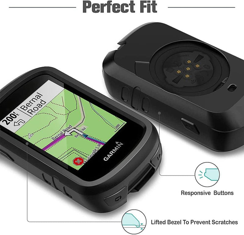 TUSITA Case Compatible with Garmin Edge 830 - anti Drop Silicone Protective Cover - Cycling GPS Computer Accessories Sporting Goods > Outdoor Recreation > Winter Sports & Activities TUSITA   