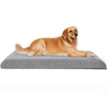 TUTUE Dog Beds for Large Dogs, Orthopedic Dog Bed with Washable Cover,Comfortable Memory Foam Pet Bed,Anti Abrasion Foot Dog Beds for Small, Medium, Large Dogs up to 45/65/75Lbs Animals & Pet Supplies > Pet Supplies > Dog Supplies > Dog Beds TUTUE Grey  