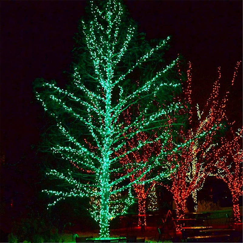 Twinkle Star 200 LED 66FT Christmas Fairy String Lights, St Patricks Day Lights with 8 Lighting Modes, Mini String Lights Plug in for Indoor Outdoor Halloween Garden Wedding Party Decoration, Green Home & Garden > Lighting > Light Ropes & Strings Twinkle Star   