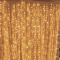 Twinkle Star 300 LED Window Curtain String Light Wedding Party Home Garden Bedroom Outdoor Indoor Wall Decorations, Warm White Home & Garden > Lighting > Light Ropes & Strings TAIZHOU CHAOLI LIGHTING CO., LTD *Warm white 300 LED 