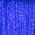 Twinkle Star 300 LED Window Curtain String Light Wedding Party Home Garden Bedroom Outdoor Indoor Wall Decorations, Warm White Home & Garden > Lighting > Light Ropes & Strings TAIZHOU CHAOLI LIGHTING CO., LTD Blue 300 LED 