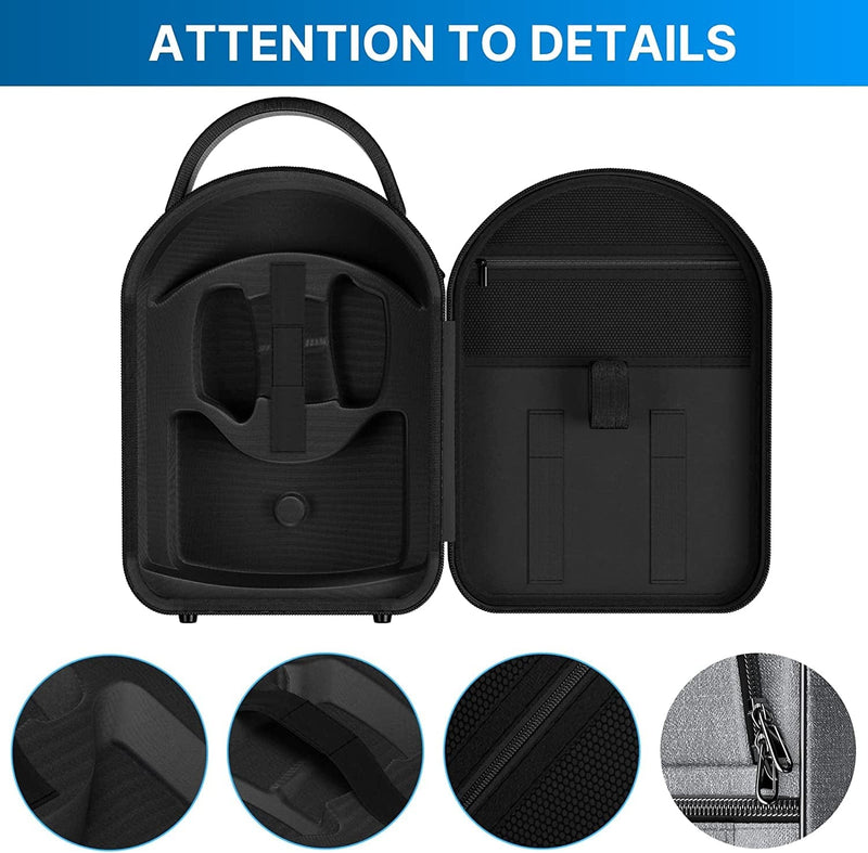 Typecase Carrying Case for Oculus Quest 2, Elite Strap & Quest 2 Accessories - Holds Controllers, Battery Packs, Link Cables & Face Covers - Protective Travel Case Compatible with Meta Quest 2 (Gray) Sporting Goods > Outdoor Recreation > Winter Sports & Activities typecase   
