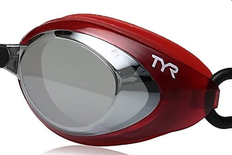 TYR Adult Blackhawk Racing Mirrored Swim Goggles Sporting Goods > Outdoor Recreation > Boating & Water Sports > Swimming > Swim Goggles & Masks TYR   