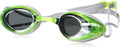 TYR Adult Blackhawk Racing Mirrored Swim Goggles Sporting Goods > Outdoor Recreation > Boating & Water Sports > Swimming > Swim Goggles & Masks TYR Silver/Green One Size 