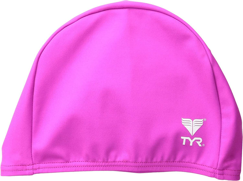 TYR Adult Lycra Fiber Swim Cap Sporting Goods > Outdoor Recreation > Boating & Water Sports > Swimming > Swim Caps TYR Pink 1 