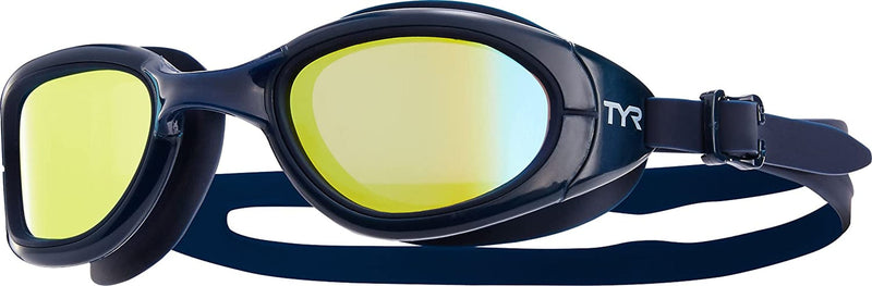 TYR Adult Special Ops 2.0 Polarized Swim Goggles Sporting Goods > Outdoor Recreation > Boating & Water Sports > Swimming > Swim Goggles & Masks TYRA9 Gold/Navy Special Ops 