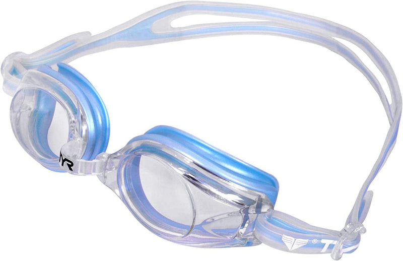 TYR Femme T-72 Petite Performance Goggle Sporting Goods > Outdoor Recreation > Boating & Water Sports > Swimming > Swim Goggles & Masks TYR Sport Clear/Blue One Size 