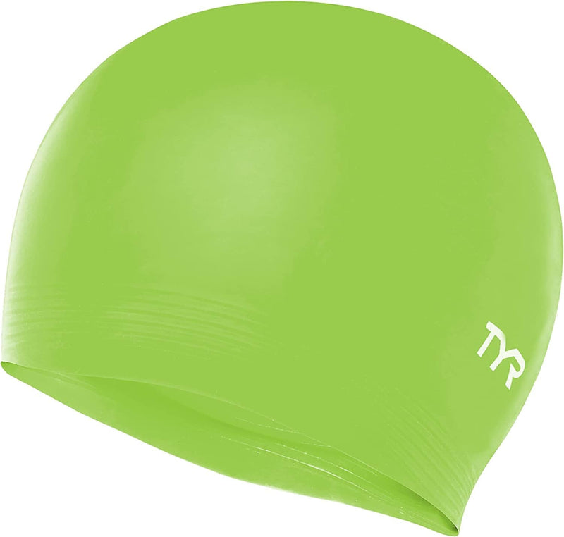TYR Latex Swim Cap Sporting Goods > Outdoor Recreation > Boating & Water Sports > Swimming > Swim Caps TYR Florescent Green 1 