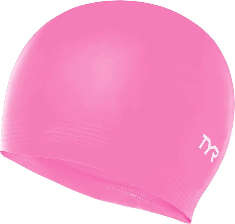 TYR Latex Swim Cap Sporting Goods > Outdoor Recreation > Boating & Water Sports > Swimming > Swim Caps TYR Light Pink 1 