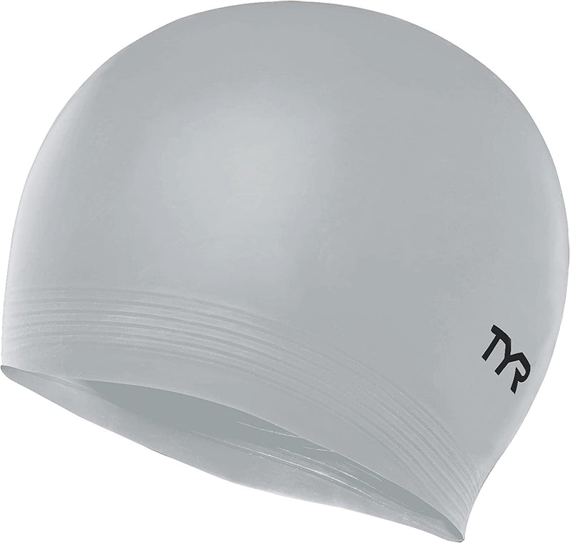 TYR Latex Swim Cap Sporting Goods > Outdoor Recreation > Boating & Water Sports > Swimming > Swim Caps TYR Silver 1 