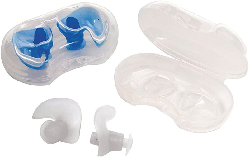 TYR Silicone Molded Swim Ear Plugs Sporting Goods > Outdoor Recreation > Boating & Water Sports > Swimming TYR Clear  