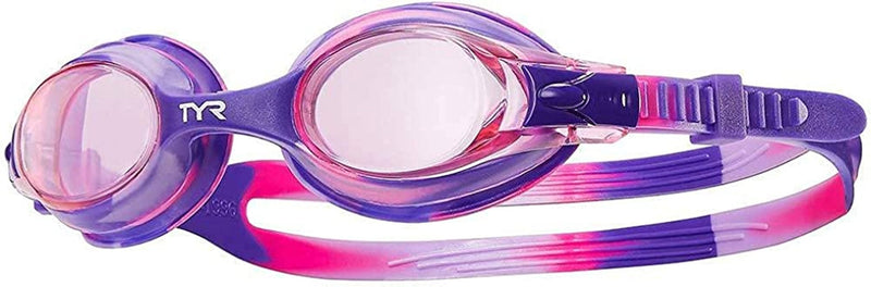 TYR Swimple Tie Dye Youth Swim Goggles Sporting Goods > Outdoor Recreation > Boating & Water Sports > Swimming > Swim Goggles & Masks TYR Pnk/Purple 1 