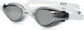 TYR Vesi Mirrored Googles Sporting Goods > Outdoor Recreation > Boating & Water Sports > Swimming > Swim Goggles & Masks TYR Silver/Clear One Size 