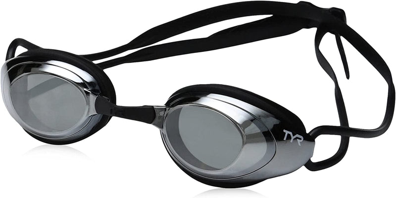 TYR Women'S Blackhawk Racing Mirrored Swim Goggles Sporting Goods > Outdoor Recreation > Boating & Water Sports > Swimming > Swim Goggles & Masks TYR Silver/Black  