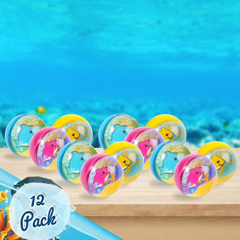 U.S. Toy Shark Baby Bouncing Balls | 12 Count | Kid'S Birthday Party, Aquatic Themed Events, Love, Clwalmartroom Supplies, Rewards, Giveaways, Party Favors, Outdoor Activity Arts & Entertainment > Party & Celebration > Party Supplies US Toy   