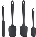 U-Taste Silicone Spatula Set with 600 Degrees Fahrenheit Heat Resistant (Black) Home & Garden > Kitchen & Dining > Kitchen Tools & Utensils U-Taste Black  