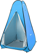 Ubon 6.56 FT Pop up Changing Shower Tent Privacy Shelter Tent Lightweight Beach Tent with Sun Protection, Camp Toilet Rain Shelter for Camping with Carry Bag Sporting Goods > Outdoor Recreation > Camping & Hiking > Portable Toilets & Showers Ubon Sky Blue 1 P 