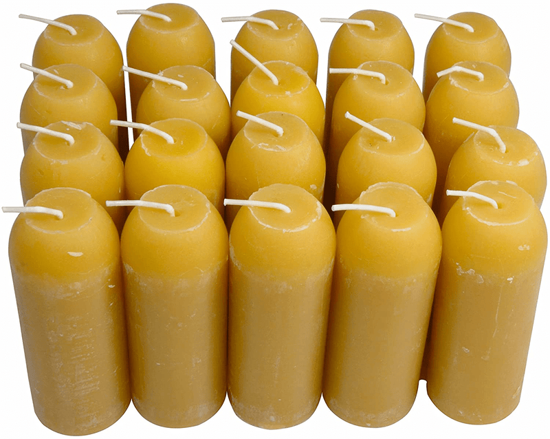 UCO Candle Lantern 3.5-Inch Candles, 20-Pack, 12-Hour Beeswax (L-CA20PK-B-AMZ) Home & Garden > Decor > Home Fragrance Accessories > Candle Holders UCO 20-pack  