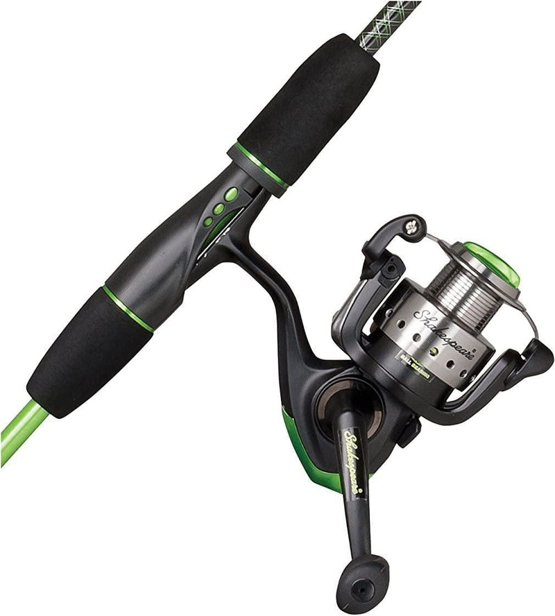 Ugly Stik 5’6” GX2 Spincast Youth Fishing Rod and Reel Spinning Combo, 2 Piece Rod, Size 30 Reel, Right/Left Hand Position