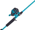 Ugly Stik 6' Hi-Lite Spincast Fishing Rod and Reel Combo, Blue, 2-Piece Graphite & Fiberglass Rod, Durable and Strong, Right/Left Handle Position Sporting Goods > Outdoor Recreation > Fishing > Fishing Rods Pure Fishing Blue Spincast 