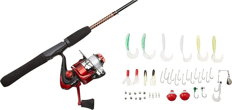 Ugly Stik Complete Spincast Reel and Fishing Rod Kit Sporting Goods > Outdoor Recreation > Fishing > Fishing Rods Pure Fishing Complete Spinning  