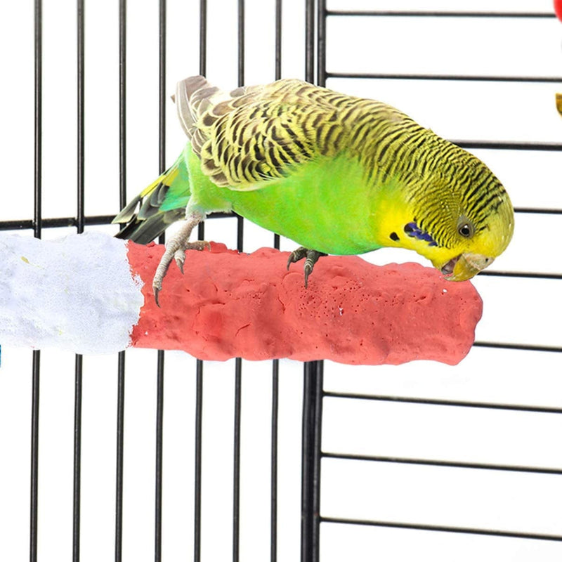 UKCOCO Bird Cage Stand Bird Cuttlebone Calcium Stand, Parrot Perch Rough Grinding Perch Standing Bird Supplies Cage Accessories for Parakeet Cockatiels Parakeet Perch Animals & Pet Supplies > Pet Supplies > Bird Supplies > Bird Cages & Stands UKCOCO   