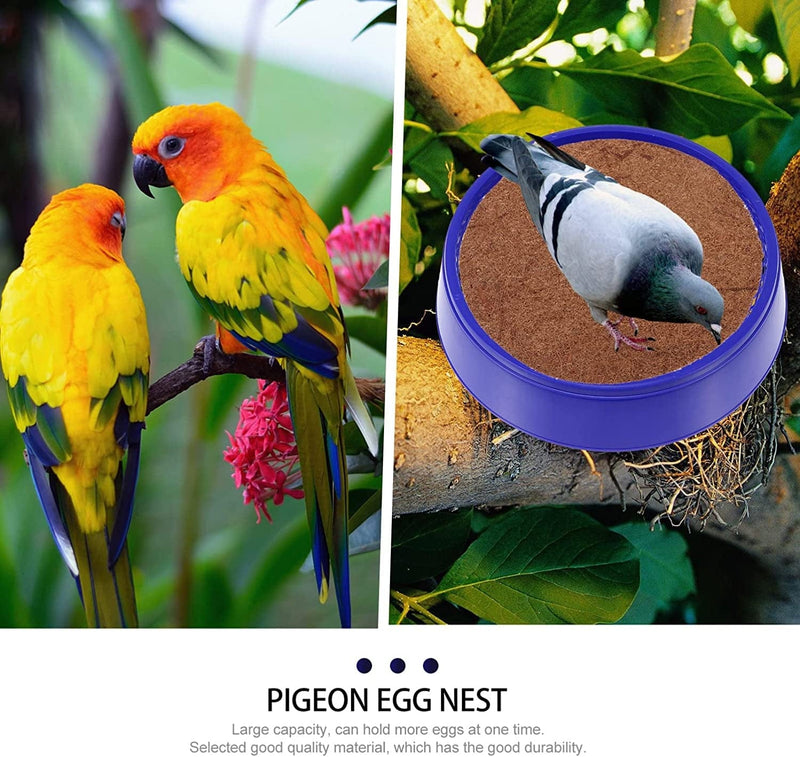 ULTECHNOVO 3Pcs Pigeons Xx.Cm Nest- Basin Nest Shelter Bowl Incubate Pigeons, Supplies Eggs Nests Nest, Laying Small and Hummingbird Bird Sparrow Canary Dove Birds, Doves Accessories